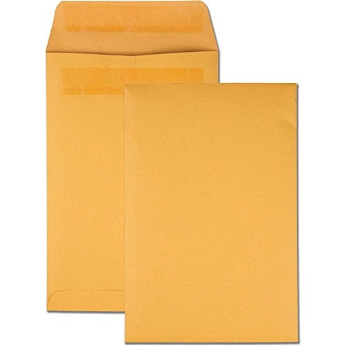 Quality Park QUA43167 Redi-Seal 6 x 9 Inch Kraft Catalog Envelopes 100 Count,Light Brown - Image 5